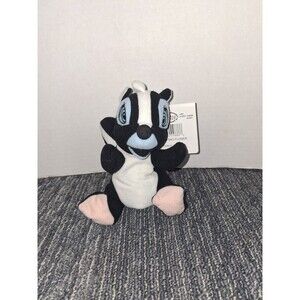 Vintage "Flower" Skunk from Bambi Movie Bean Bag 6" Plush Disney Store